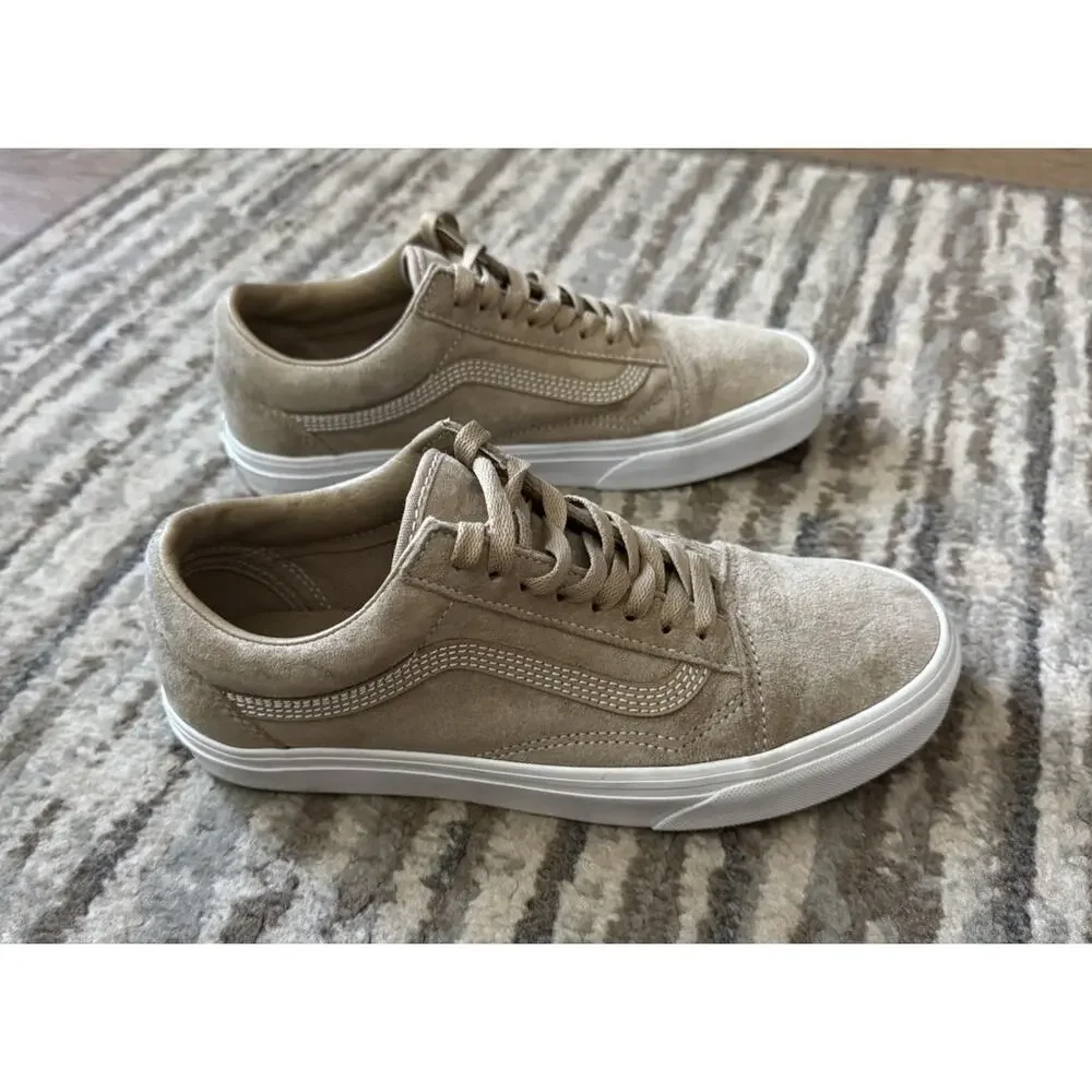 VANS Old Skool SNEAKERS VN000CR54MG pig suede brown Men’s 7.5 Women’s 9.0